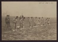 Men at parade ground